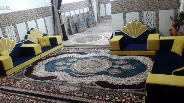 تولیدی پشتی خلیجی و مبل سنتی نجفی