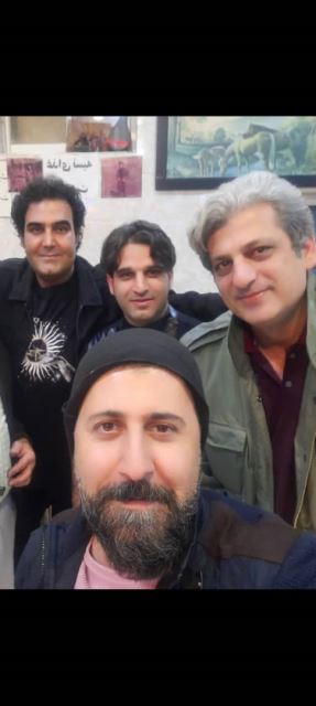 حبیبی منش درکنار بازیگران پایتخت
