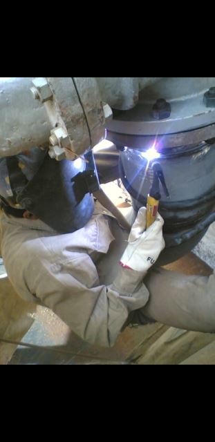 لوله کشی در نیروگاه