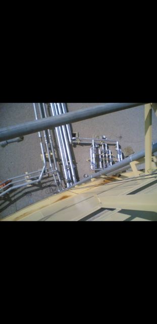 لوله کشی در نیروگاه