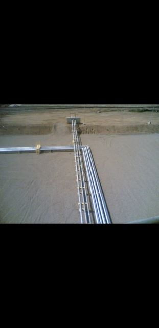 لوله کشی در نیروگاه