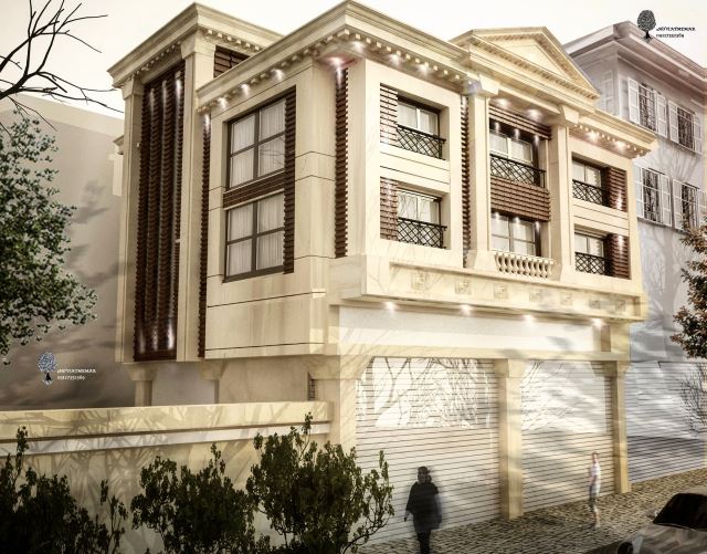 طراحی نما کلاسیک دماوند