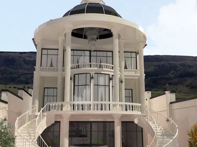 طراحی ویلا کلاسیک