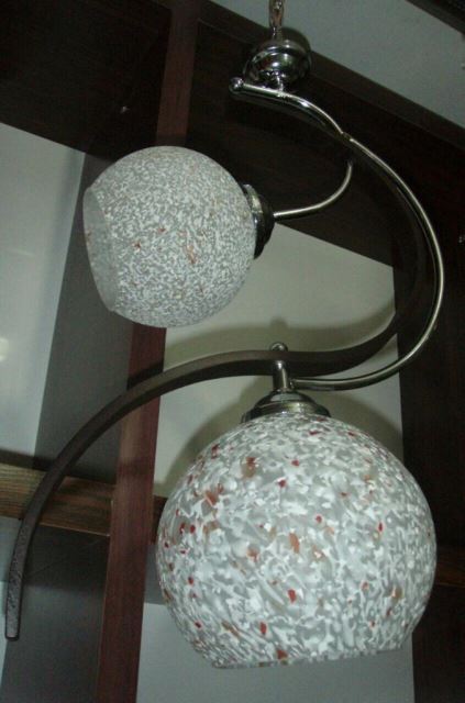 لوستر چوبی