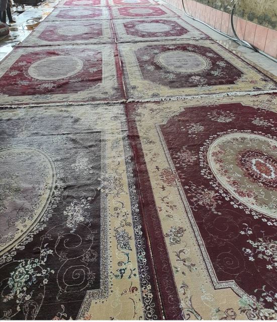 قالیشویی در زرین شهر