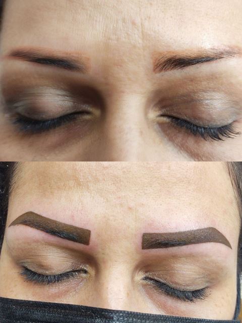 خدمات میکرو پیگمنت/سایه ابرو و قاب