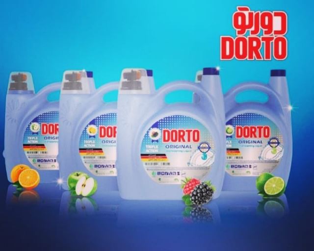 مایع ظرفشویی چهار لیتری دورتو 