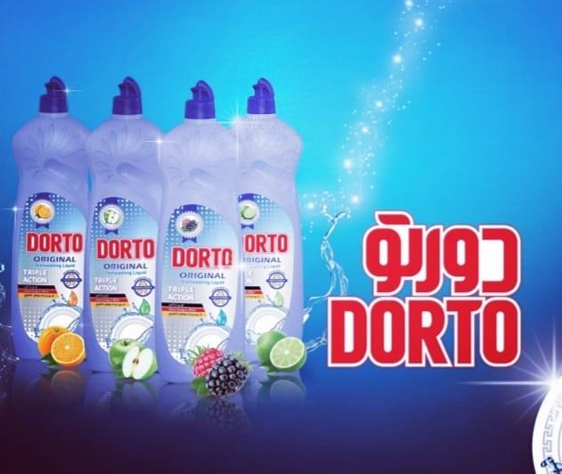 مایع ظرفشویی 1 لیتری دورتو 