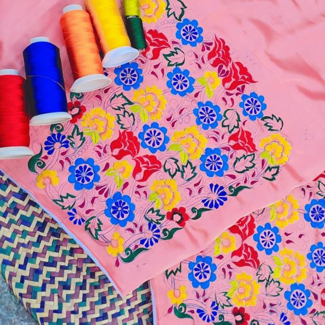 شلوار نخ قشمی / شلوار گل قشمی شلوار نخی شلواربندری 