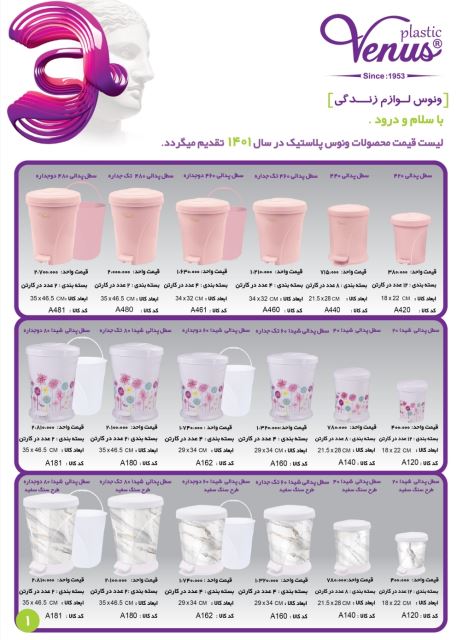 صنایع پلاستیک ونوس