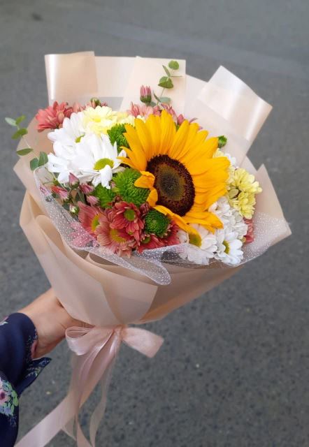 دسته گل عروس نوجوان 