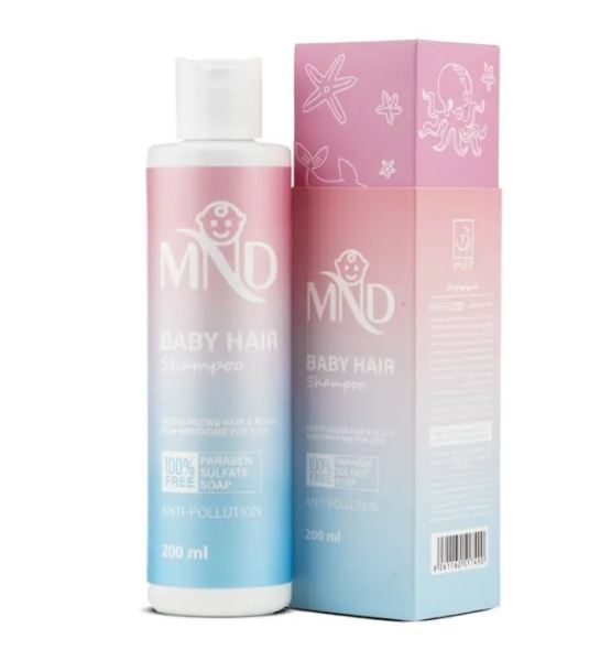 شامپو مو کودک ام ان دی