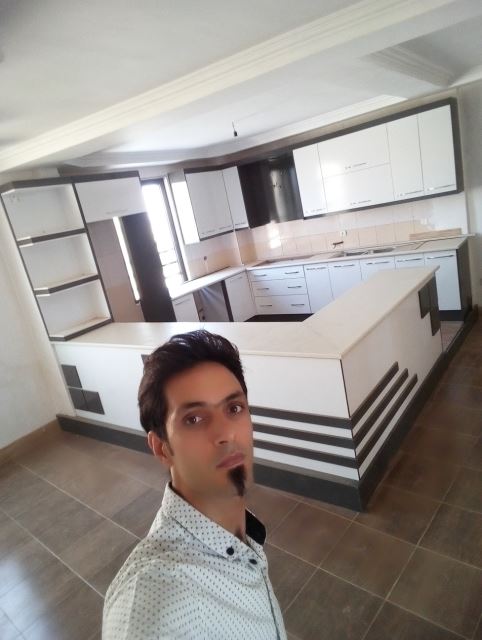 کابینت معمولی روکش ملامینه