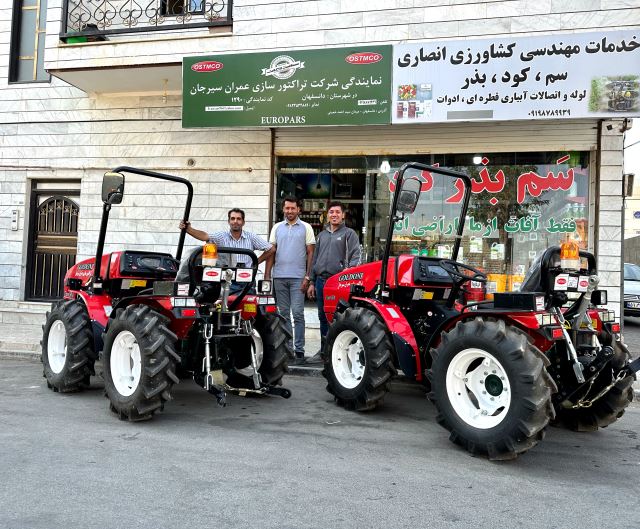 تراکتور سه سیلندر کمرشکن یوروپارس 