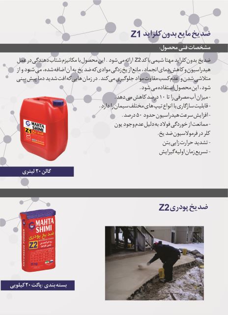 ضد یخ مایع بدون کلراید Z1