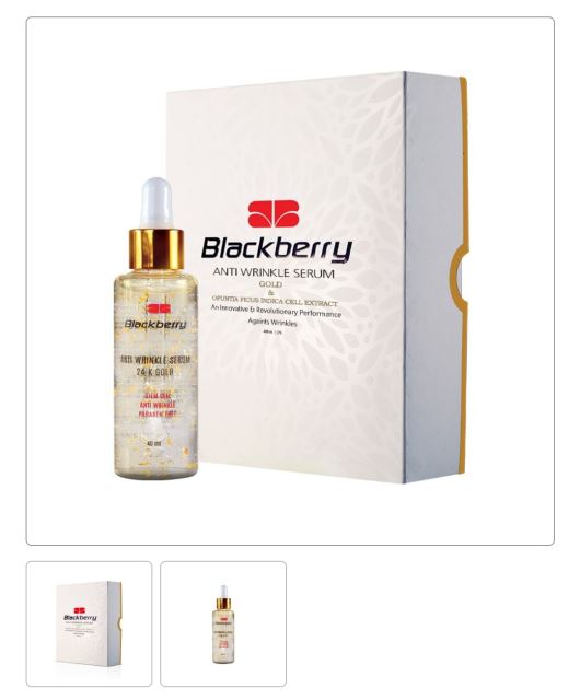 سرم ضدچروک سلول های بنیادی حاوی طلای 24 عیار