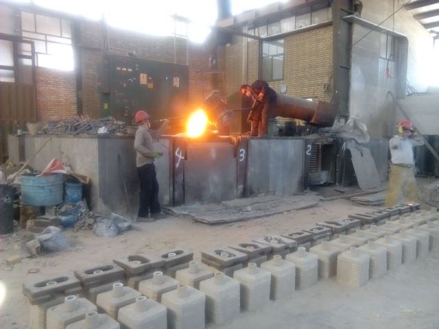 ریخته گری انواع قطعات