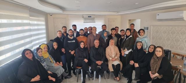 حضور در گردهمائی مدیران شرکت آینوتی  18 بهمن 1402 لاهیجان - مرسانا