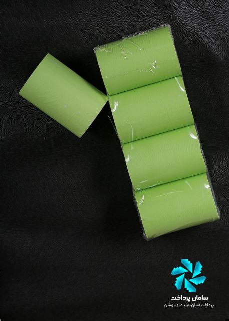 رول حرارتی 36 متری رنگ سبز