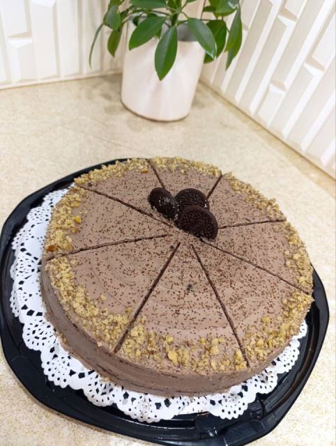 کیک کافیشاپی دبل چاکلت