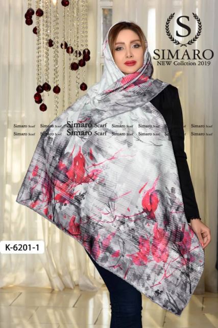 روسری نخی دست دوز