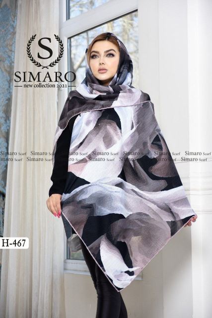 روسری نخی دست دوز