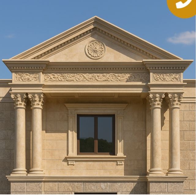 اجرای نمای رومی در بروجرد