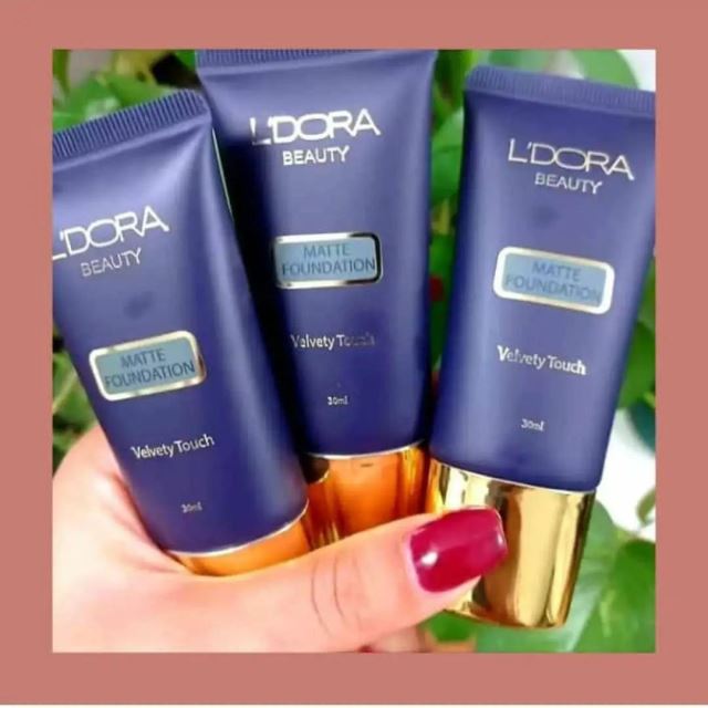 کرم پودر مخملی لدورا 