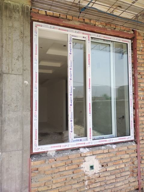 پنجره دوجداره upvc عارف