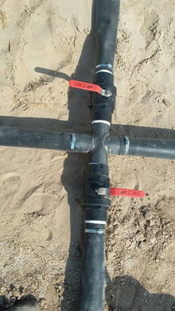 لوله پلی اتیلن تاشو جعفری