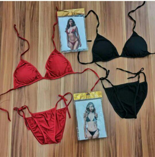 سوتین و شورت گره ای