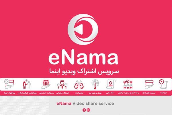 سرویس اشتراک ویدئویی اینما