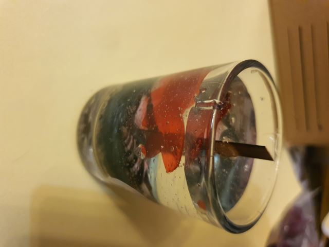 شمع لیوانی مدل ماهی و صدف 