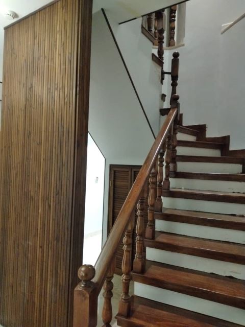 انواع پلکان چوبی