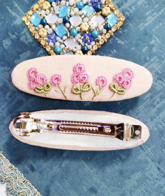 گیره سر گلدوزی 