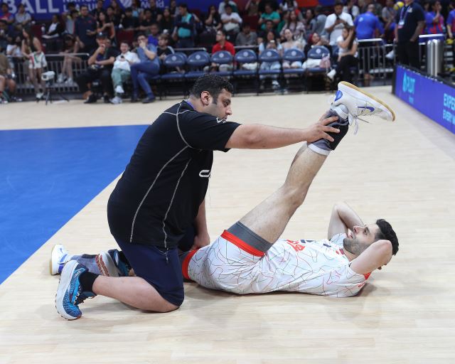 محمد ناصر نقره ماسور تیم ملی والیبال2024