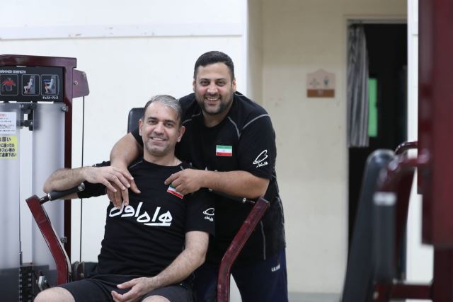 محمد ناصر نقره ماسور(ماساژور) تیم ملی والیبال2024 و دکتر فتاحی