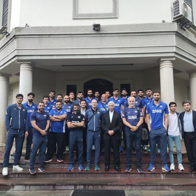 محمد ناصر نقره ماسور(ماساژور) تیم ملی والیبال2025