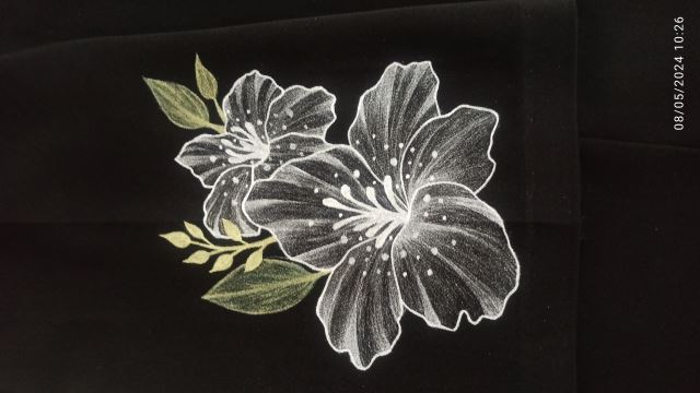 نقاشی روی کت