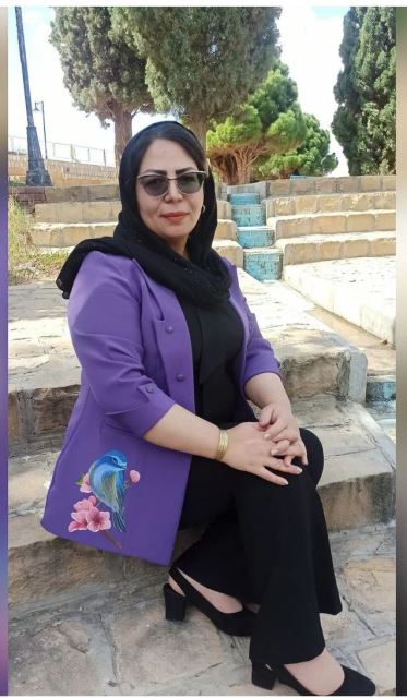 نقاشی روی پارچه مریم توانا اسفراین 