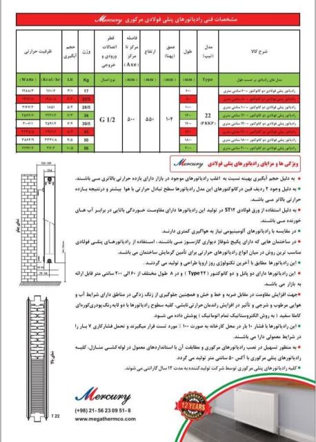توضیحات پکیج و رادیاتور