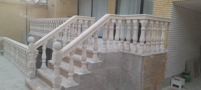 انواع نرده سنگی , زینت بخش باغ ,ویلا و منازل مسکونی