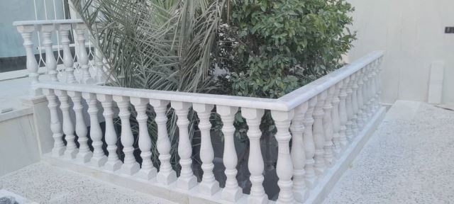 انواع نرده سنگی زینت بخش باغ ,ویلا ومنازل مسکونی