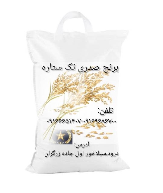 برنج صدری تک ستاره