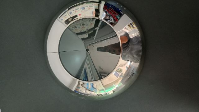 درب شیشه واستیل سایز 30/پلوپز