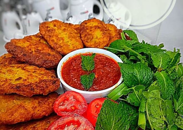 کتلت با سس مخصوص