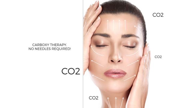 کربوکسی تراپی صورت
