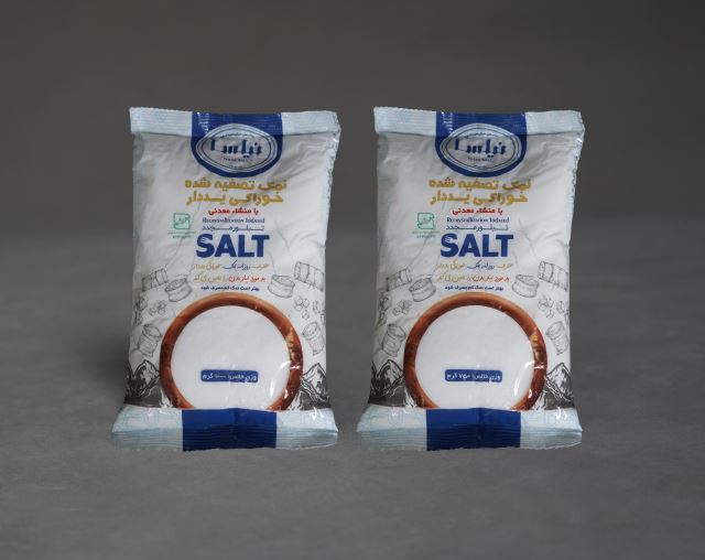 	نمک تصفیه شده تبلور مجدد یددار