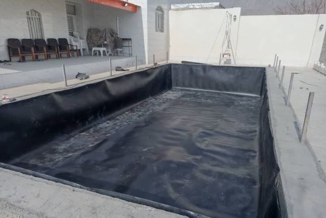 مجری استخر کشاورزی ژئوممبران