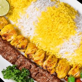چلو کباب وزیری مخصوص